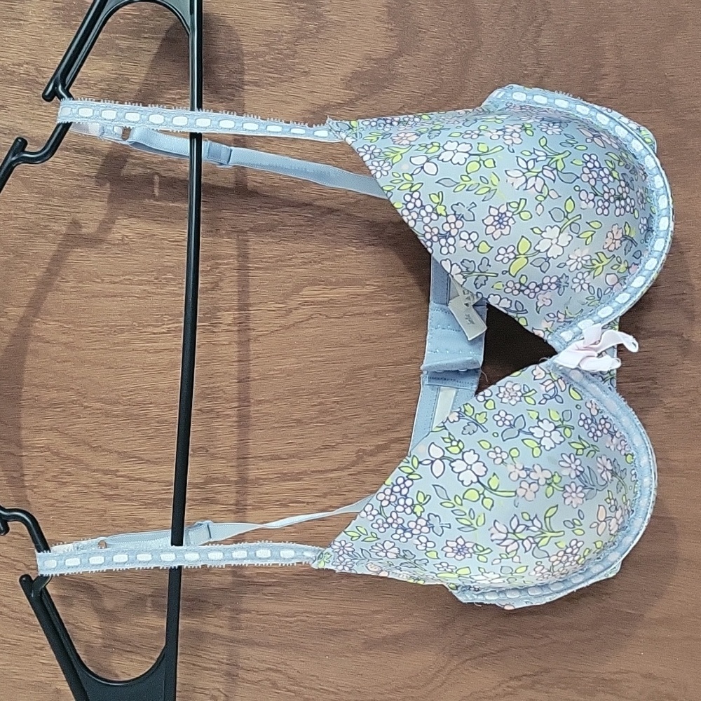 Floral aerie bra